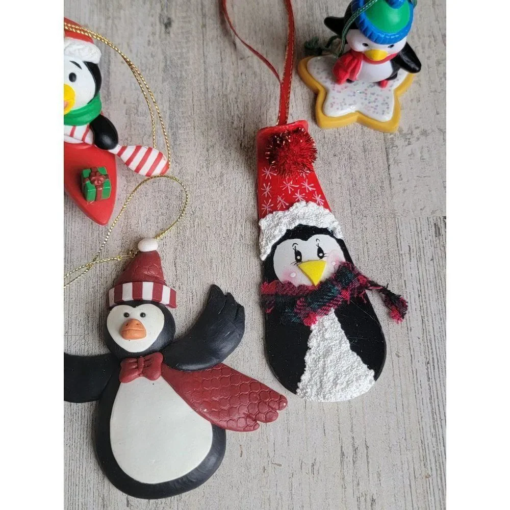 Penguin variety cookie ornament‎ Xmas gift